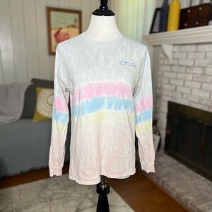 Simply Southern tie dye graphic long sleeve